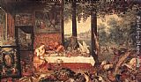The Sense of Taste by Jan the elder Brueghel